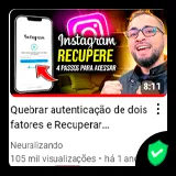 Vídeo do nosso canal no YouTube
